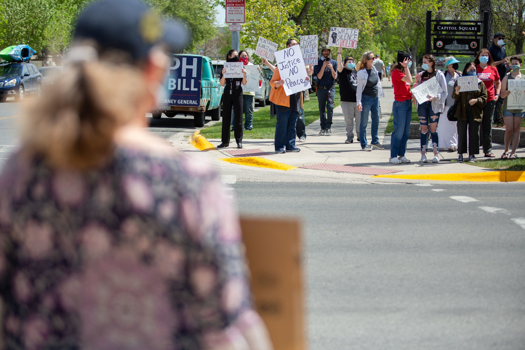 George Floyd protest